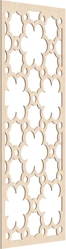 Miniatura 42 de Ekena Millwork WALW14X35X0250STGRO Southgate - Paneles de pared decorativos de madera con calado, 13 3/8 pulgadas de ancho x 34 3/8 pulgadas de rojo