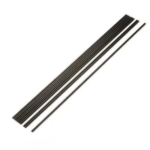 Miniatura 7 de Heyiarbeit Barra de varilla de fibra de carbono de 0.276 in para postes de soporte para RC avión mate poste 15.748 in 15.75 pulgadas 1 unids