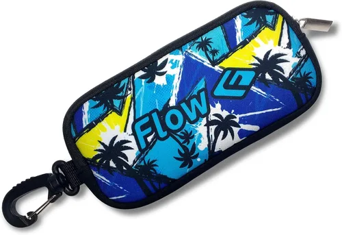 Flow - Funda protectora para gafas de natación con clip para mochila Estilo Surf