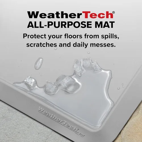 Miniatura 2 de WeatherTech Tapete multiusos para la vida cotidiana, 15 x 24 pulgadas, universal, color negro