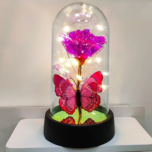 Miniatura 14 de Rosa Eterna para el Día de la Madre, Ideas de Flores para el Día de la Madre, Regalos de Flores para Mamá y Esposa del Día de la Madre de Hija