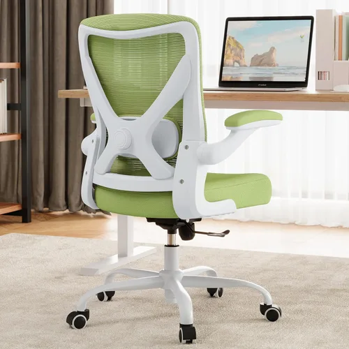 Miniatura 13 de Silla de oficina Silla de escritorio ergonómica cómoda: Silla de computadora de malla de 330 libras, sillas ergonómicas para juegos con ruedas, Gris