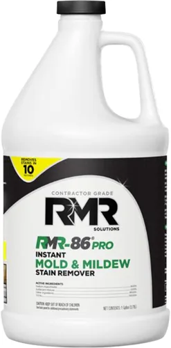 RMR-86 Pro Solución de Limpieza Eliminadora de Manchas de Moho y Hongos de Grado Contratista Profesional, Fórmula de Calidad Profesional, 1 Galón