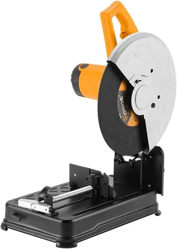 Hoteche Sierra de corte de metal de 14 pulgadas 2100W, máquina eléctrica de corte de alta resistencia con hoja de sierra