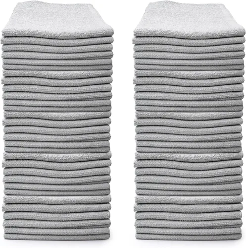 Miniatura 7 de Terry - Trapos de limpieza a granel, 100% algodón, de secado rápido, absorbentes, reutilizables, paños multiusos para cocina, automóvil, baño