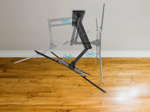 Miniatura 4 de Monoprice Soporte de pared para TV de movimiento completo comercial para televisores de 24" a 55" de hasta 77 libras, Max VESA 400x400, certificado