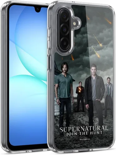 Miniatura 37 de Head Case Designs Supernatural Sam, Dean & Castiel Key Art - Funda de gel con licencia oficial [protección de grado militar] compatible con Google