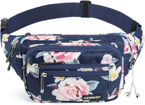 Miniatura 9 de CXWMZY Riñoneras para mujeres y hombres, riñoneras con múltiples bolsillos, gran capacidad, impermeable, casual, para viajes de Disney, ciclismo