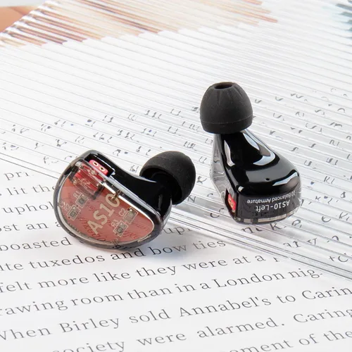 Miniatura 2 de KZ AS10 - Auriculares con 5 controladores de armadura equilibrada, auriculares con cancelación de ruido, auriculares IEMS con cable desmontable de 2