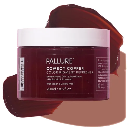 Miniatura 10 de Pallure Máscara refrescante de pigmento de color, acondicionador semipermanente para depósitos de color de cabello, 8.5 onzas, amarillo brillante