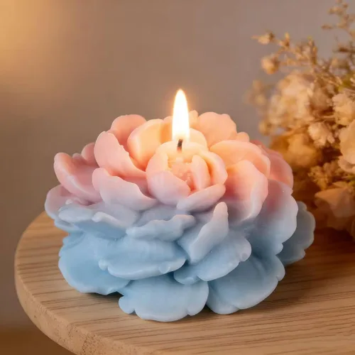 Miniatura 6 de Molde de resina rosa - Moldes de flores y bolas 3D para fundición de resina y fabricación de velas ZL-397