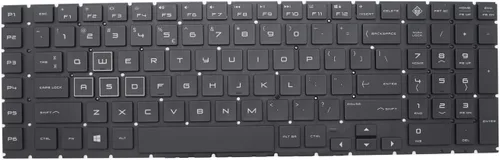 Nuevo teclado retroiluminado RGB colorido para HP Omen 17-CB 17-CB1080NR 17-cb1070nr 17-cb1072nr cb0050nr portátil US
