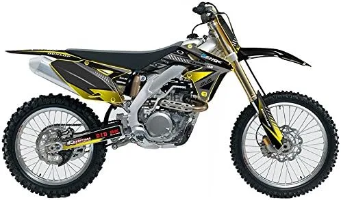 Miniatura 2 de 2010-2018 RMZ 250 Surge Black Senge Kit de base gráfica compatible con Suzuki