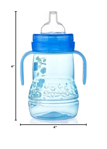 Miniatura 6 de MAM Vaso Entrenador con Boquilla para Niños Pequeños de 1-3, 8 oz. Taza de Transición para Beber con Boquilla Extrasuave, Pezón sin Derrames y Asas