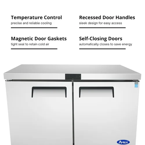 Miniatura 7 de Atosa Refrigerador comercial bajo encimera
