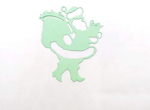Miniatura 3 de Troqueles de metal para Papá Noel, Navidad, Papá Noel, lleva una bolsa, Papá Noel trae regalos troquelados troquelados, plantillas en relieve, molde