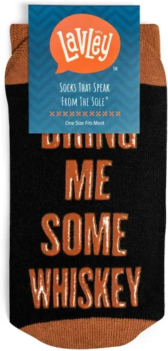 Miniatura 8 de Lavley Calcetines divertidos con texto en inglés "If You Can Read This, Bring Me Funny Socks", regalos novedosos para hombres, mujeres y adolescentes