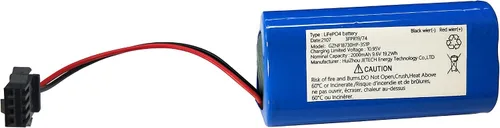 Miniatura 3 de Batería recargable de aspiradora robot de repuesto - Batería de iones de litio LiFePO4 de 9.6V para PUCRCX70 Robot Aspirador - SereneLife
