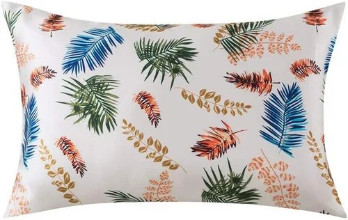 Miniatura 3 de SLPBABY - Funda para almohada de seda para el cuidado del cabello y la piel con estampado y cremallera oculta