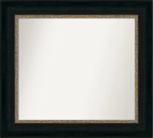 Miniatura 159 de Amanti Art Espejo personalizado, espejo de baño de bronce Milano, espejo de pared o espejo de tocador de baño sobre el fregadero