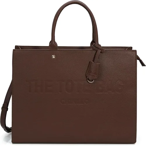 Miniatura 20 de Bolsa de mano para mujer, estilo satchel, con asa superior y correa para el hombro