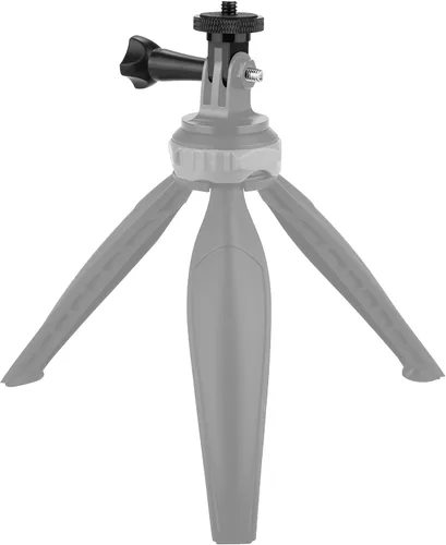 Miniatura 8 de Paquete de 6 adaptadores de trípode de cámara de aluminio de 1/4 "-20, compatible con cámaras de acción GoPro e Insta360, adaptador de montaje