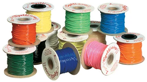 Pepperell Braiding S'Getti - Juego de 12 cordones redondos de plástico, varios colores