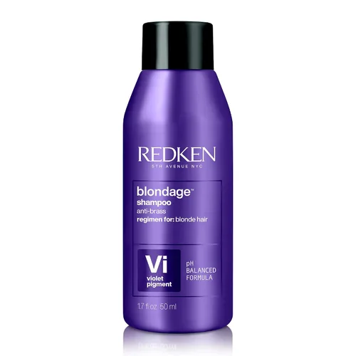 Miniatura 8 de Redken Blondage Purple Shampoo For Blonde, Bleached or Highlighted Hair - Neutralizes Brassy Tones With Salicylic Acid, Color Depositing