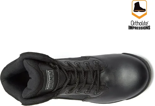 Miniatura 4 de MAGNUM Stealth Force - Botas tácticas negras impermeables de 6 pulgadas botas militares de cuero para hombre