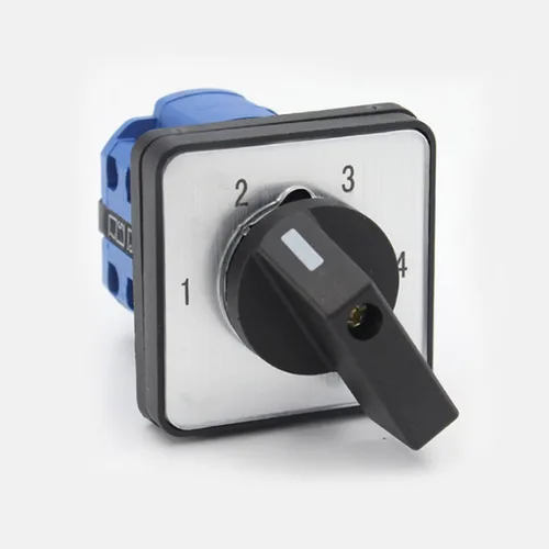 Miniatura 2 de Interruptor selector de cambio universal, interruptor de transferencia de potencia, 4 posiciones 8 terminales, LW26-20 6E1111/2 220V 20A Motor