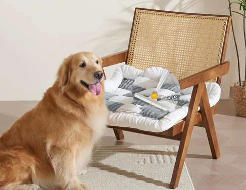 Miniatura 16 de Funda de cojín de sofá para perros, funda de sofá lavable para mascotas, fundas de sofá para loveseat, fundas deslizables, manta protectora de sofá