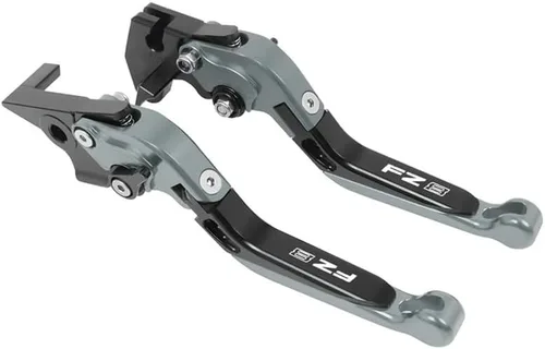 Miniatura 5 de Clutch Brake Lever Motorcycle CNC Aluminum Folding Brake Clutch Levers Adjustable Handle Bar for FZ-8 2011-2015