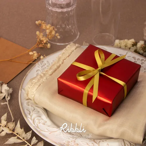 Miniatura 391 de Ribbli - Cinta de satén de doble cara dorada, 1/2 pulgada x 25 yardas, uso para ramo de lazos de manualidades, envoltura de regalos, decoración