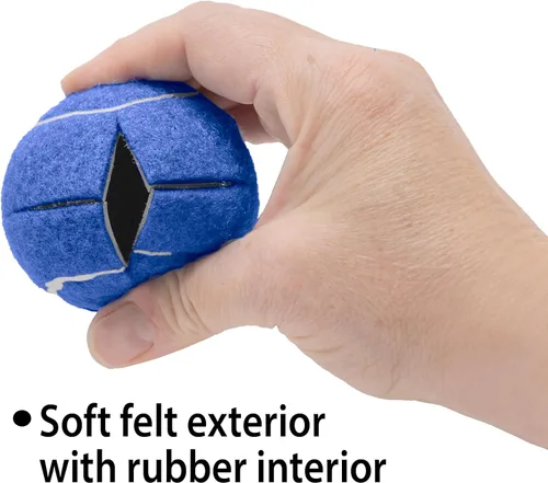 Miniatura 2 de Top Glides Pelotas de tenis precortadas (azul oscuro)