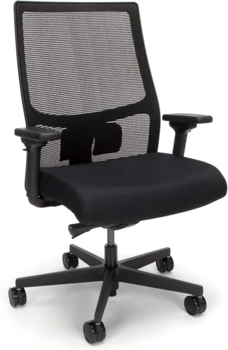 HON Ignition 2.0 Silla de oficina ergonómica grande y alta, capacidad de 450 libras, silla de escritorio extra ancha con respaldo alto con brazos