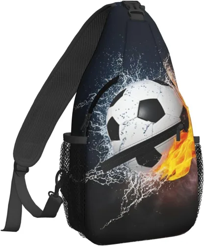 Miniatura 11 de Famame Mochila bandolera para el pecho, bolsa de hombro, gimnasio, ciclismo, viajes, senderismo, mochila para hombres y mujeres.., Multicolor27.