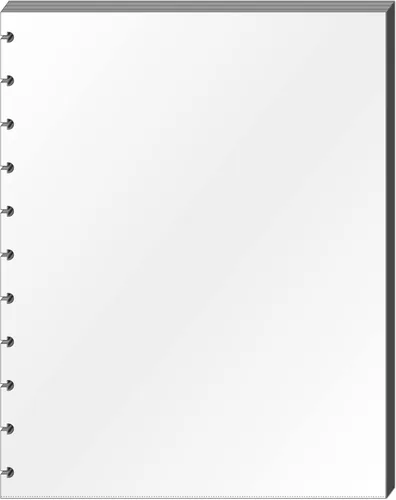 Eleven Discs Protectores de hojas de carta para cuadernos con disco para Circa, Arc, TUL (transparente, juego de 25)