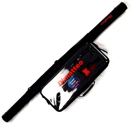 Miniatura 2 de Dimatteo Combo de pesca ergonómica. Mango ergonómico con caña de pescar de 6.2 ft, plantilla: 4.23-9.88 oz. Prueba: 22.0-33.1 lbs, carrete giratorio