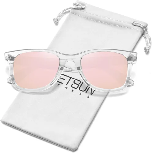 MEETSUN Polarized Sunglasses for Women Men Classic Retro Square Frame Driving Sun Glasses UV Protection