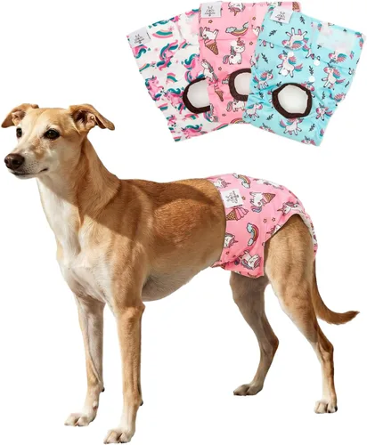 Miniatura 15 de CuteBone D36L - Pañales para perras, paquete de 3 unidades, tamaño L, D36L
