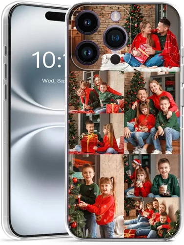 Fundas de fotos personalizadas para iPhone 17 16 15 14 13 12 11 Pro/Pro Max/Plus/Air/Mini - Fabricado en Estados Unidos, diseño personalizado, 7