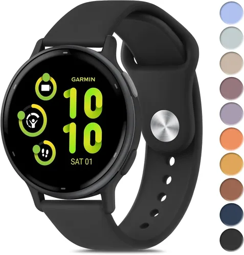 Miniatura 23 de Meliya Bandas compatibles con Garmin Vivoactive 5 / Vivoactive 3 Watch Band, Garmin Venu 2 Plus / Venu Sq / Venu Watch Bands para mujeres y hombres