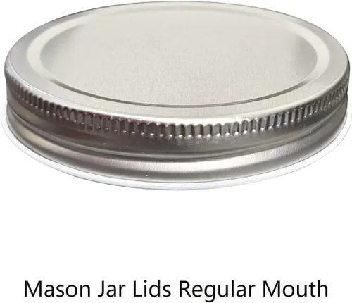 Miniatura 2 de Paquete de 12 tapas para tarros Mason de boca regular, a prueba de fugas y seguras (12, boca regular)