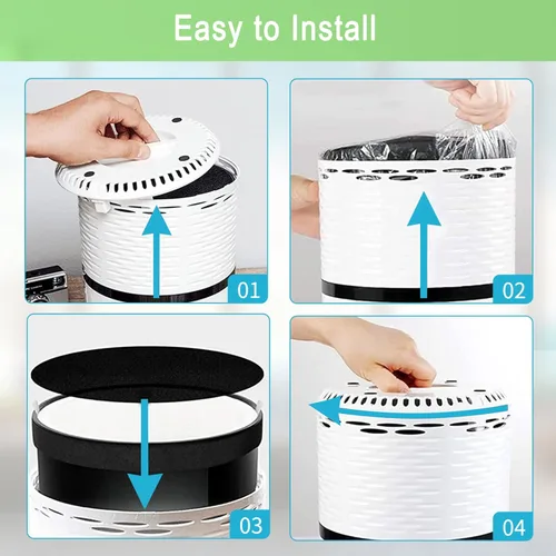 Miniatura 4 de Paquete de 3 filtros de repuesto LV-H132 compatibles con purificador de aire LEVOIT LV-H132 LV-H132-RF, filtro True HEPA H13, filtro de carbón
