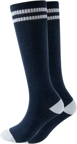 Miniatura 16 de Calcetines altos hasta la rodilla para niños, calcetines de fútbol de algodón para niños, niñas, niños pequeños