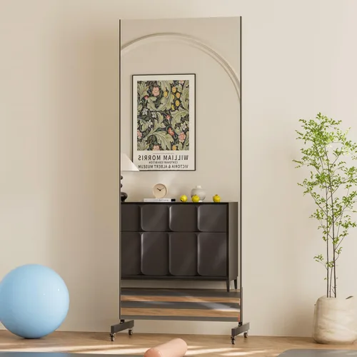 Miniatura 13 de Brisafe Mirror Film, Made in Japan, Unbreakable, 360° Foldable, Double-Sided Mirror, Lightweight, Width 47.2 x Height 66.9 inches (120 x 170 cm)
