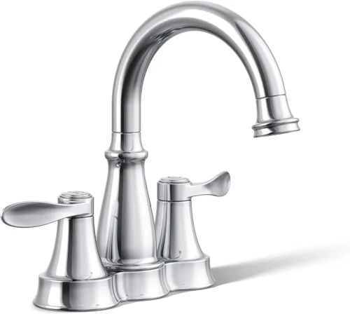 Miniatura 27 de Kohler 27380-4-BN BELLERA® - Grifo para lavabo de baño, 1.2 GPM, níquel cepillado vibrante Vibrant Brushed Nickel