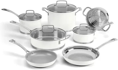 Cuisinart MW89-11 Juego de 11 piezas blanco mate