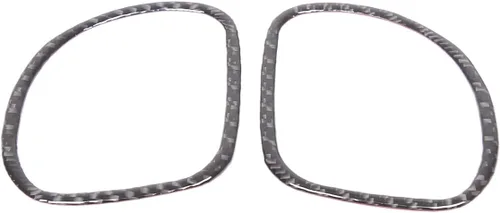Miniatura 2 de Co-Pilot - Kit de moldura de marco de salida de aire para salpicadero compatible con Chevrolet Corvette C5 Z06 1998-2004, consola central de fibra
