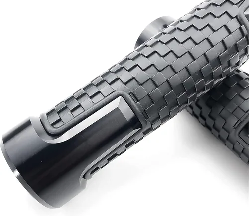Miniatura 5 de SCUUBE Handlebar Plug for Kawasaki H2 H2R 2015-2016 Motorcycle Handlebar Hand Grips Anti Skid Handle Bar Cap Ends Plug CNC Aluminum Accessories Black